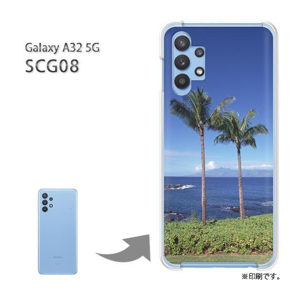  SCG08 Galaxy A32 5G Jo[ n[hP[X fUC āEVvECEV̖(u[)/scg08-pc-new0163
