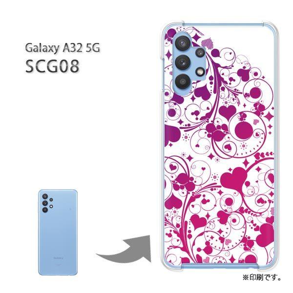 ���� SCG08 Galaxy A32 5G �J�o�[ �n�[�h�P�[�X �f�U�C�� �n�[�g(��)/scg08-pc-new0567
