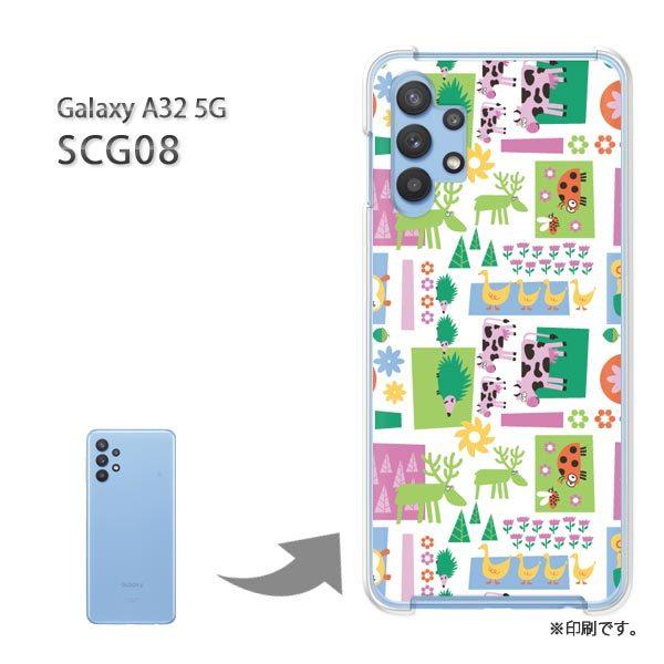 ���� SCG08 Galaxy A32 5G �J�o�[ �n�[�h�P�[�X �f�U�C�� ����(��)/scg08-pc-new0953