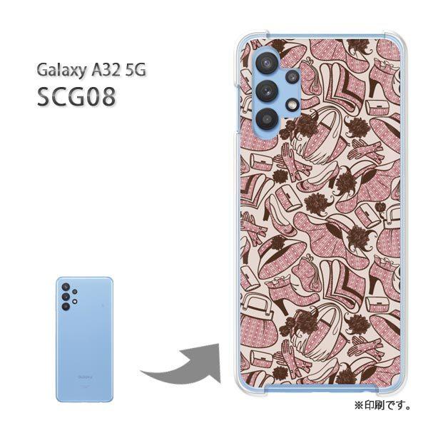 SCG08 Galaxy A32 5G �J�o�[ �n�[�h�P�[�X �f�U�C�� �L�����E�o�b�O(�x�[�W��)/scg08-pc-new1111