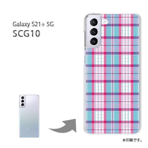  SCG10 Galaxy S21+ 5G Jo[ n[hP[X fUC `FbN(u[EsN)/scg10-pc-new0913