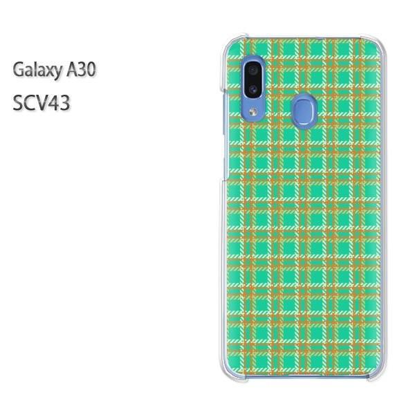 Galaxy A30 SCV43 �M�����N�V�[ galaxysa30  �`�F�b�N(�O���[��)/scv43-pc-new0875