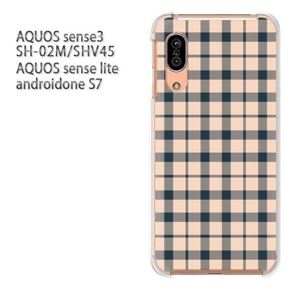 SH-02M SHV45 AQUOS sense3 androidoneS7 �P�[�X �n�[�h �v�����g ��� �f�U�C�� �`�F�b�N(�s���N)/sh02m-pc-new0865