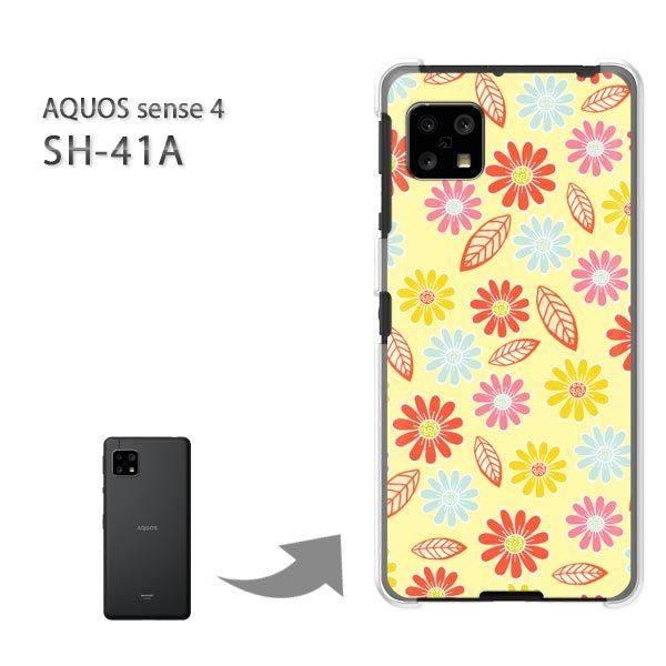  SH-41A P[X Jo[ AQUOS sense4 n[hP[X fUC ԁEJt()/sh41a SH-53A-pc-new1587