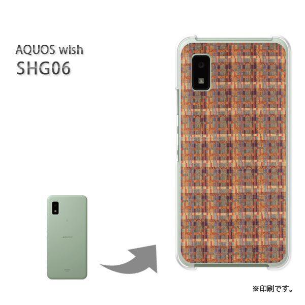 ���� SHG06 AQUOS wish �J�o�[ �n�[�h�P�[�X �f�U�C�� �`�F�b�N(�u���E��)/shg06-pc-new0292