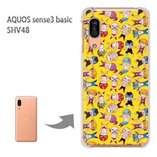 SHV48 �P�[�X AQUOS sense3 basic �n�[�h �v�����g ��� �f�U�C��  �L����(��)/shv48-pc-ne111
