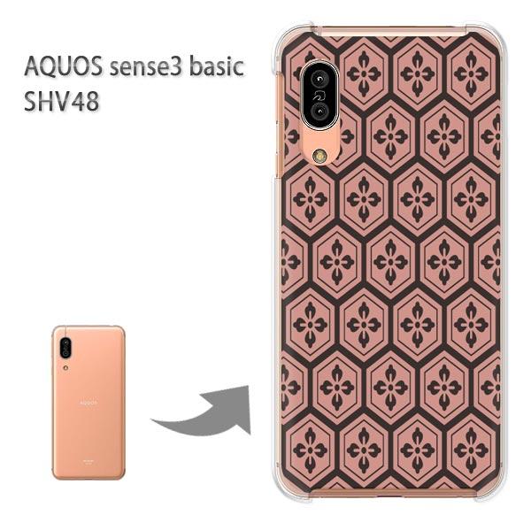 SHV48 �P�[�X AQUOS sense3 basic �n�[�h �v�����g ��� �f�U�C�� �a��(��)/shv48-pc-new1221