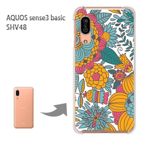 SHV48 �P�[�X AQUOS sense3 basic �n�[�h �v�����g ��� �f�U�C�� �ԁE���g��(�u���[)/shv48-pc-new1630