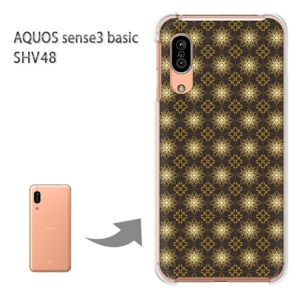 SHV48 �P�[�X AQUOS sense3 basic �n�[�h �v�����g ��� �f�U�C�� �V���v��(��)/shv48-pc-new1787