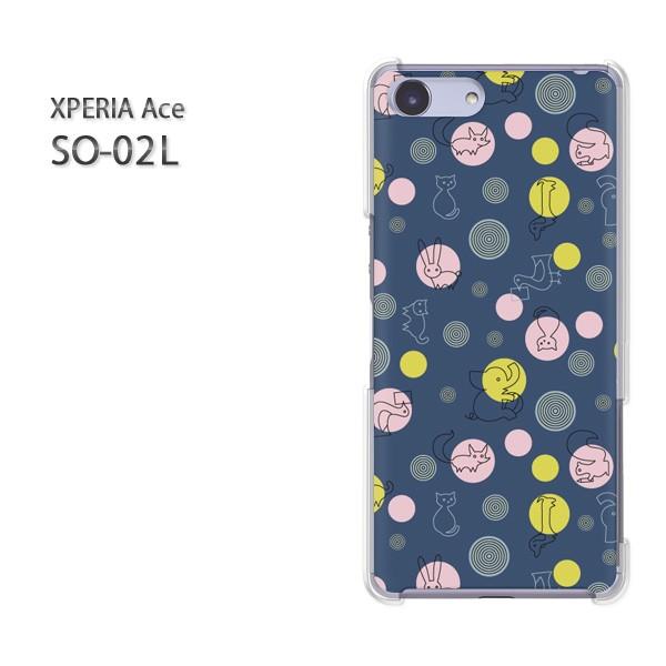  SO-02L Xperia Ace GNXyAG[X n[hP[X fUC 䂤pPEhbg(u[)/so02-pc-new0983