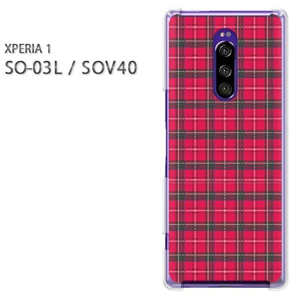 SO-03L SOV40 Xperia1 �G�N�X�y���A���� �n�[�h�P�[�X �f�U�C�� �`�F�b�N�� ��/so03��-M803