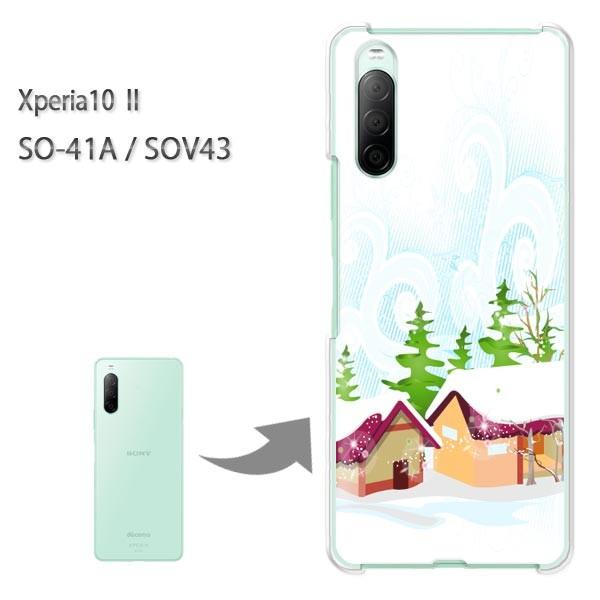 ���� SOV43 �P�[�X SO-41A �J�o�[ Xperia10II �N���A �n�[�h�P�[�X �f�U�C�� �~�E�V���v���E��(��)/so41a-pc-new0830