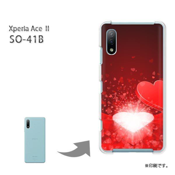 ���� SO-41B Xperia AceII �J�o�[ �n�[�h�P�[�X �f�U�C�� �n�[�g(��)/so41b-pc-new0562