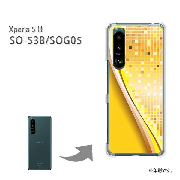 SO-53B SOG05 Xperia5III �J�o�[ �n�[�h�P�[�X �f�U�C�� �V���v���E�L���L��(�I�����W)/so53b-pc-new1470