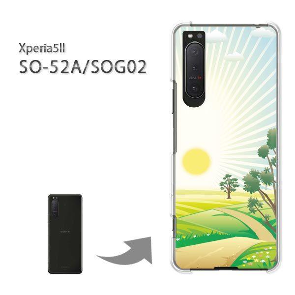 SOG02 SO-52A �P�[�X �J�o�[ Xperia5II �G�N�X�y���A �n�[�h�P�[�X �f�U�C�� �V���v���E���z(��)/sog02-pc-new1584