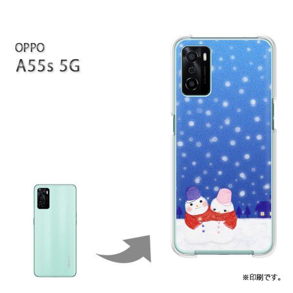 OPPO A55s 5G �J�o�[ �n�[�h�P�[�X �f�U�C�� �Ⴞ��܁iB�j/a55s-M714