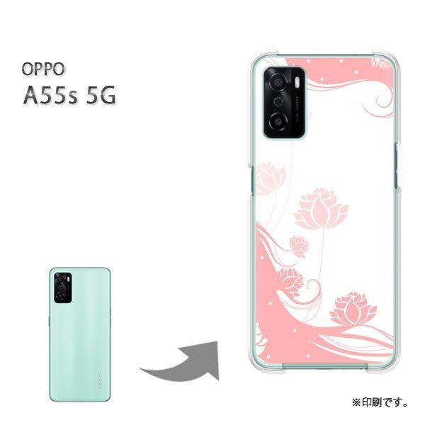 OPPO A55s 5G �J�o�[ �n�[�h�P�[�X �f�U�C�� �ԁE�o��(�s���N)/a55s-pc-new0749