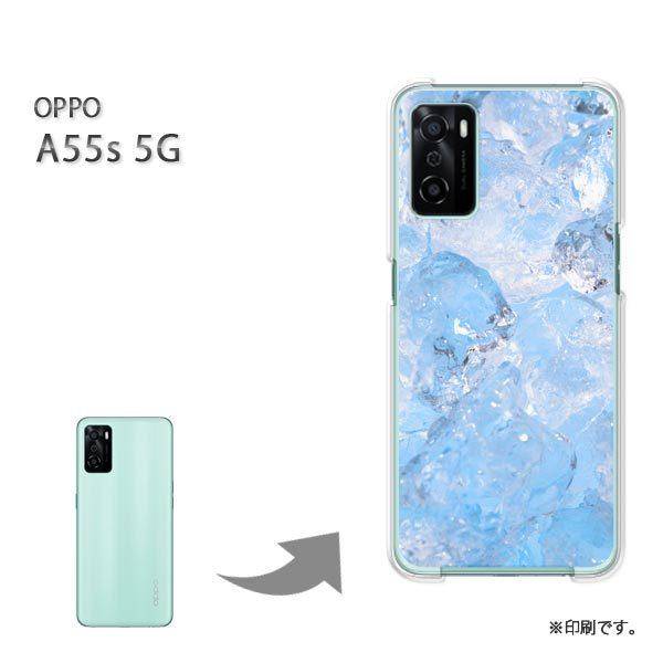 OPPO A55s 5G �J�o�[ �n�[�h�P�[�X �f�U�C�� �V���v���E�X(�u���[)/a55s-pc-new1516