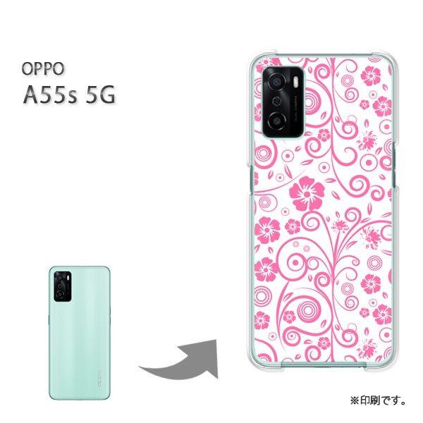 OPPO A55s 5G �J�o�[ �n�[�h�P�[�X �f�U�C�� �ԁE���g��(�s���N)/a55s-pc-new1702