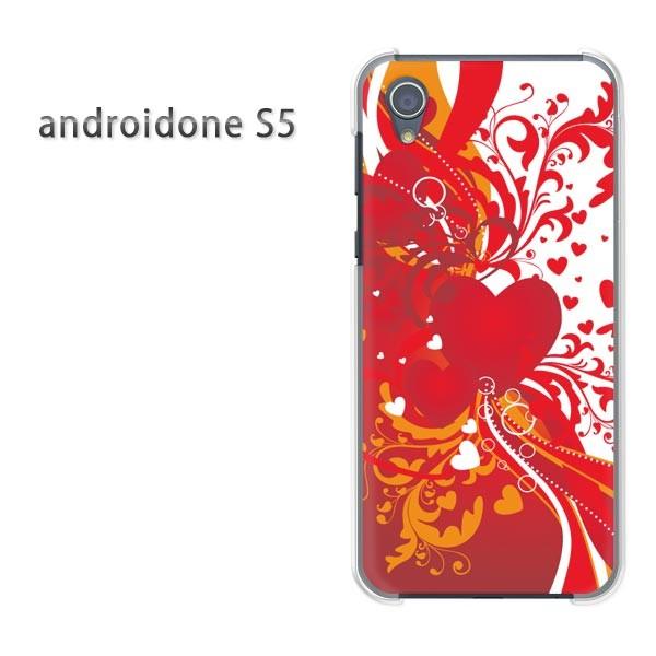 �A���h���C�h����S5 �P�[�X �J�o�[ androidOne S5  �䂤�p�P�b�g�������� �n�[�g(��)/androidones5-pc-new0563