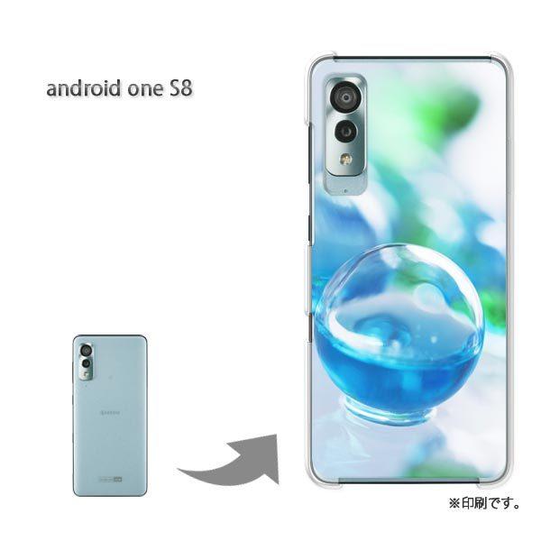androidone S8 �A���h���C�h����S8 �J�o�[ �n�[�h�P�[�X �f�U�C�� �V���v���E��(�u���[)/androidones8-pc-new1511