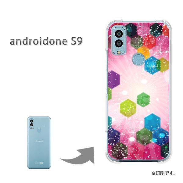 androido one S9 �J�o�[ �n�[�h�P�[�X �f�U�C�� ���E�L���L��(�s���N)/androidones9-pc-new1373