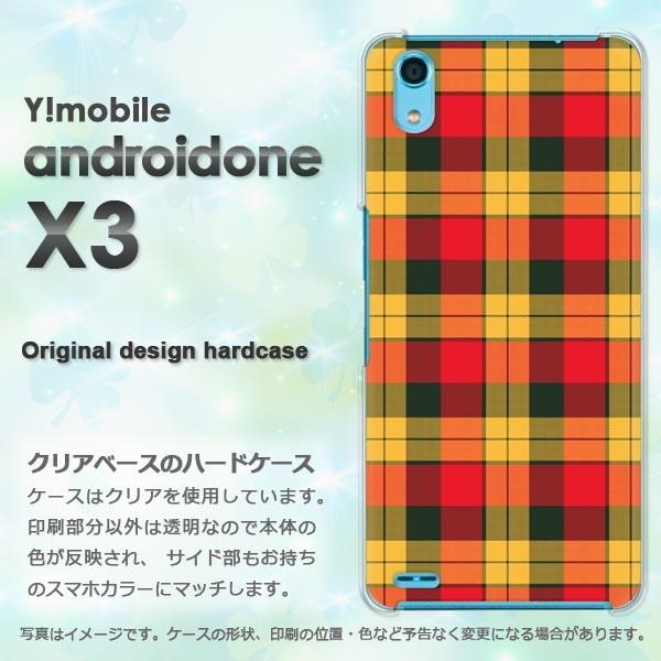  䂤pPbg androidOne X3 CoC AhCh n[hP[X fUC  `FbN3iԁj/androidonex3-M858