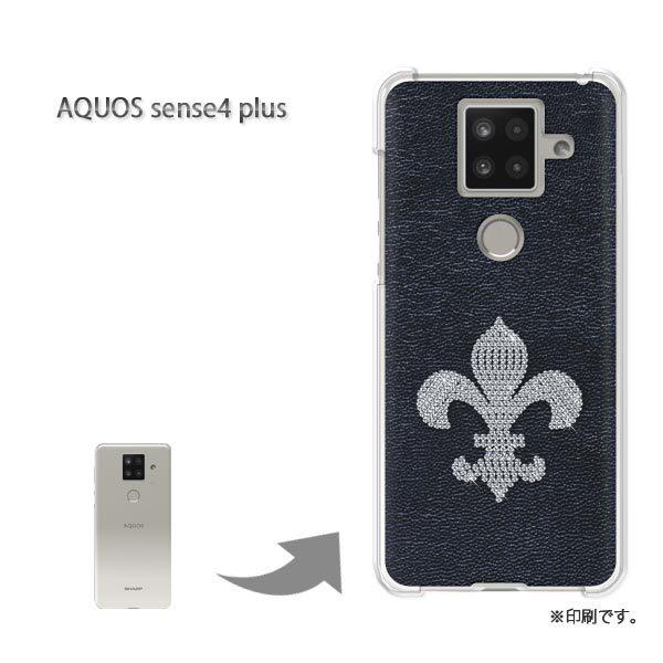 AQUOS sense4 plus �A�N�I�X�Z���X4�v���X �J�o�[ �n�[�h�P�[�X �f�U�C��  �����̖�́E�V���v���i�u���[�j/aquossense4plus-pc-ne308