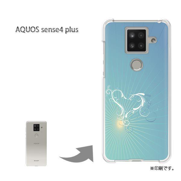 AQUOS sense4 plus �A�N�I�X�Z���X4�v���X �J�o�[ �n�[�h�P�[�X �f�U�C�� �n�[�g154/aquossense4plus-PM154