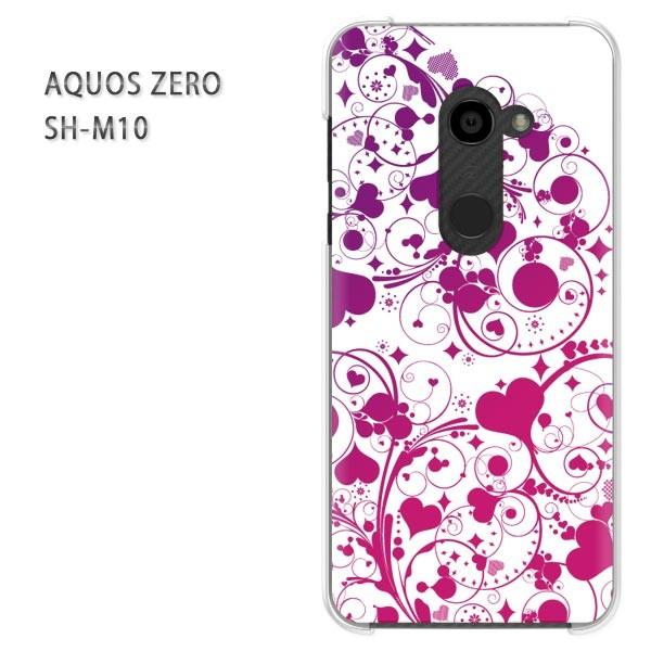 ���� AQUOS ZERO �P�[�X �J�o�[ SH-M10 �A�N�I�X �[�� �f�U�C�� �n�[�g(��)/aquoszero-pc-new0567