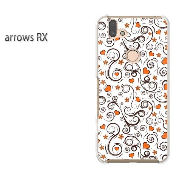 arrows RX �P�[�X �J�o�[ �A���[�Y �n�[�h �v�����g �X�}�z �n�[�g(�I�����W)/arrowsrx-pc-ne128