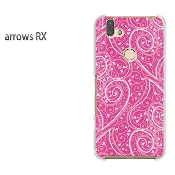 arrows RX �P�[�X �J�o�[ �A���[�Y �n�[�h �v�����g �X�}�z �n�[�g018/arrowsrx-PM018