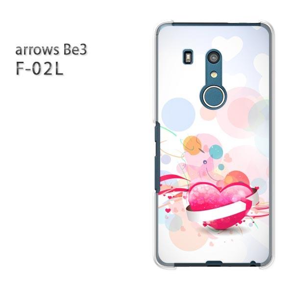 F-02L �P�[�X arrows Be3 �A���[�Y �J�o�[ �n�[�h �n�[�g(���E�s���N)/f02l-pc-new0552