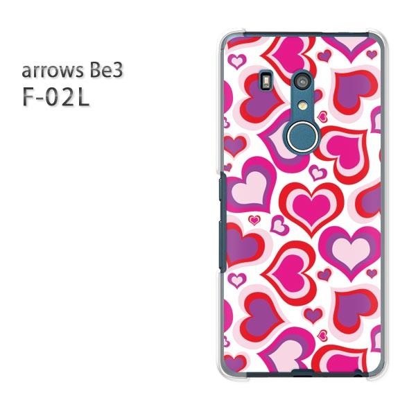 F-02L �P�[�X arrows Be3 �A���[�Y �J�o�[ �n�[�h �n�[�g(�s���N)/f02l-pc-new1069