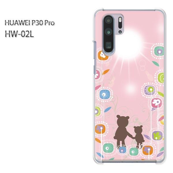 P30 Pro �P�[�X �J�o�[ HW-02L HUAWEI �f�U�C�� �N�}�E�V���v���E�ԁi�s���N�j/hw02l-pc-ne363