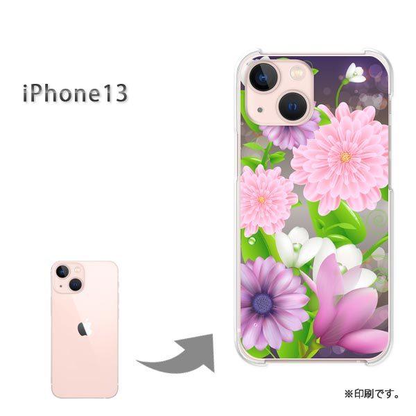 ���� iPhone13 �J�o�[ �n�[�h�P�[�X �f�U�C��  �ԁi�s���N�j/i13-pc-ne256