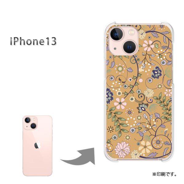 iPhone13 �J�o�[ �n�[�h�P�[�X �f�U�C�� �ԁE�V���v��(�u���E��)/i13-pc-new1652