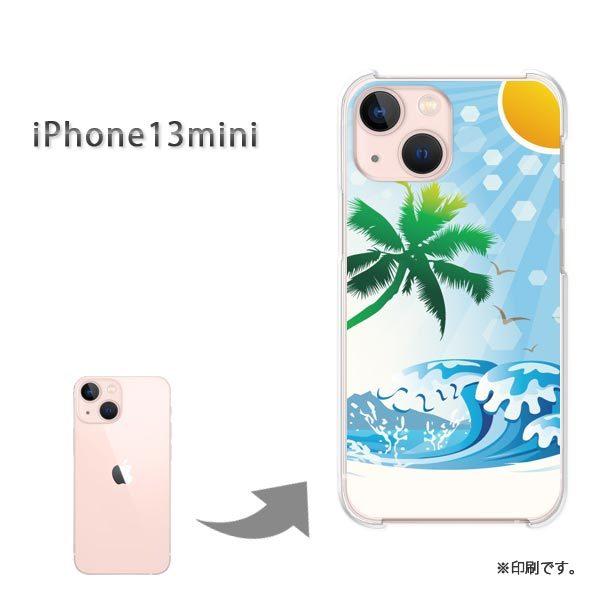  iPhone13mini Jo[ n[hP[X fUC āEVvECEV̖(u[)/i13mini-pc-new0767