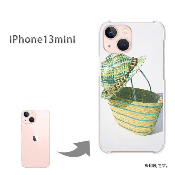 iPhone13mini �J�o�[ �n�[�h�P�[�X �f�U�C�� �V���v���E��(�O���[��)/i13mini-pc-new1514