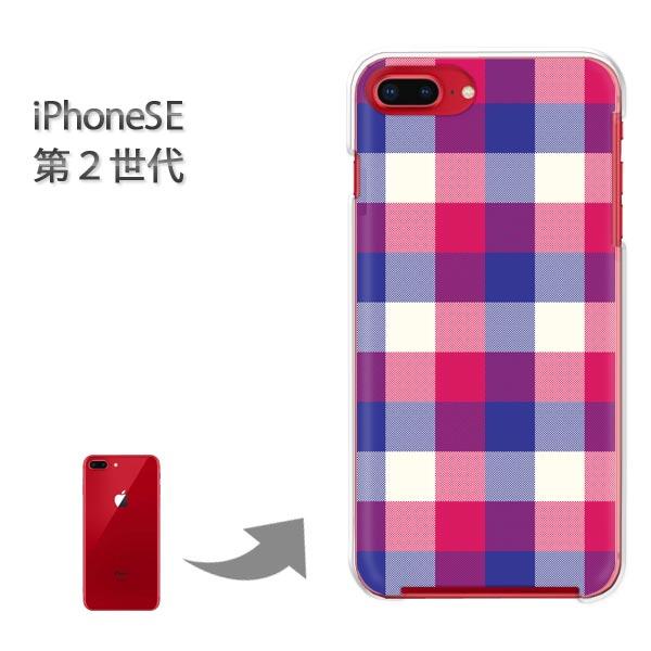iphone se2 �P�[�X iPhone SE ��2���� �n�[�h�P�[�X �f�U�C�� �`�F�b�N1�i�ԁj/ise2-M848