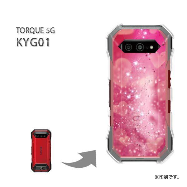 ���� KYG01 TORQUE 5G �J�o�[ �n�[�h�P�[�X �f�U�C�� �n�[�g�N���X�^���iA�j/kyg01-M954