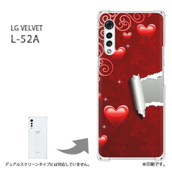 ���� L-52A �P�[�X LG VELVET �J�o�[ �n�[�h�P�[�X �f�U�C�� �n�[�g(��)/l52a-pc-new0565