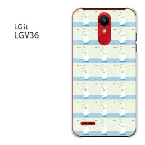 LG it LGV36 �X�}�z�P�[�X �J�o�[ �f�U�C�� �䂤�p�P�������������E�E�T�M(�O���[��)/lgv36-pc-new0958