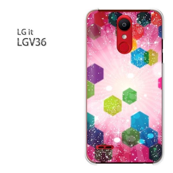 LG it LGV36 �X�}�z�P�[�X �J�o�[ �f�U�C�� �䂤�p�P�����������E�L���L��(�s���N)/lgv36-pc-new1373