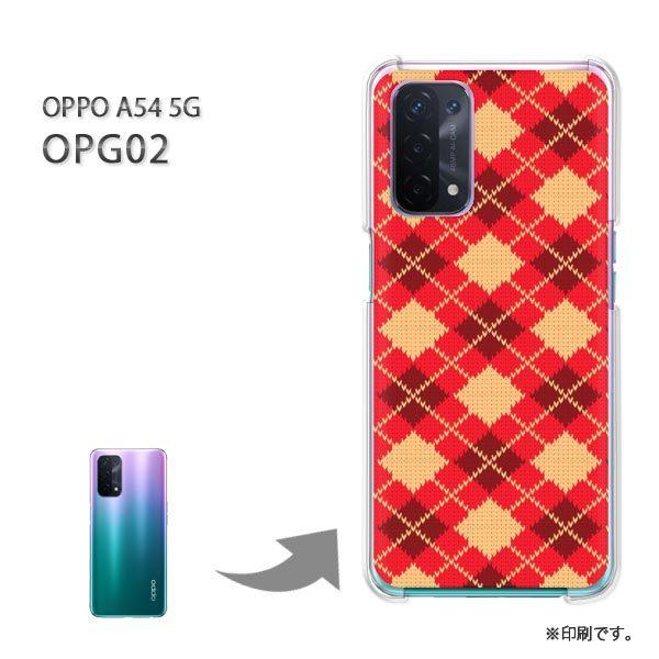 OPPO A54 5G OPG02 �P�[�X �J�o�[ �n�[�h�P�[�X �f�U�C�� �`�F�b�N�E�A�[�K�C��(��)/opg02-pc-new0906