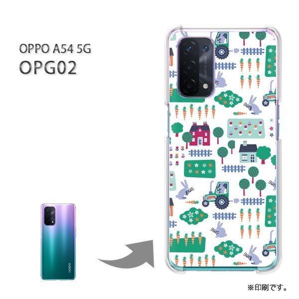  OPPO A54 5G OPG02 P[X Jo[ n[hP[X fUC ()/opg02-pc-new0968
