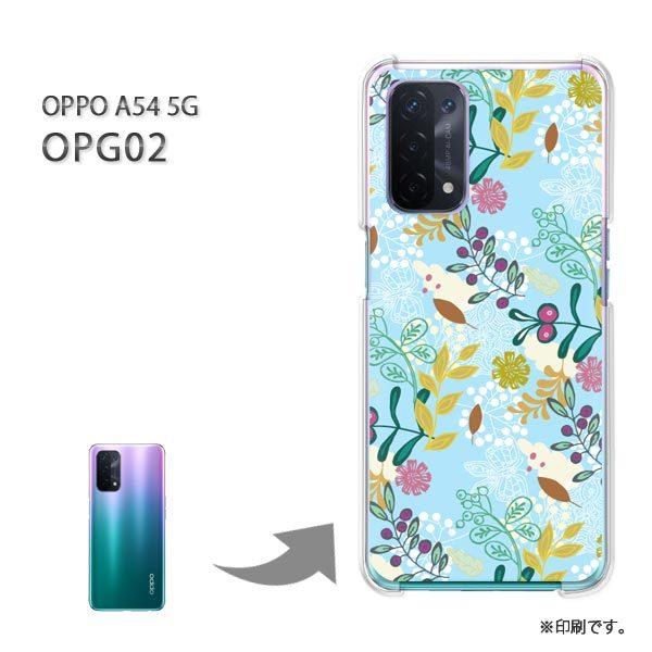 OPPO A54 5G OPG02 P[X Jo[ n[hP[X fUC ԁE(u[)/opg02-pc-new1608