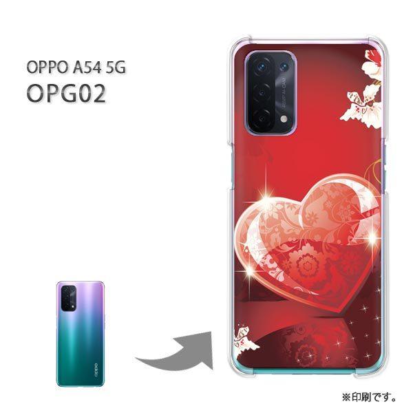  OPPO A54 5G OPG02 P[X Jo[ n[hP[X fUC LLn[g160/opg02-PM160