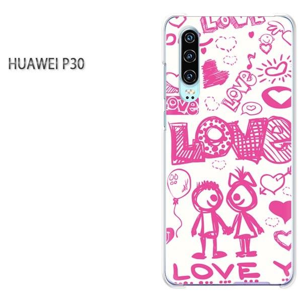 P30 HUAWEI �P�[�X �n�[�h �v�����g �n�[�h�P�[�X �X�}�z  LOVE136/p30-PM136