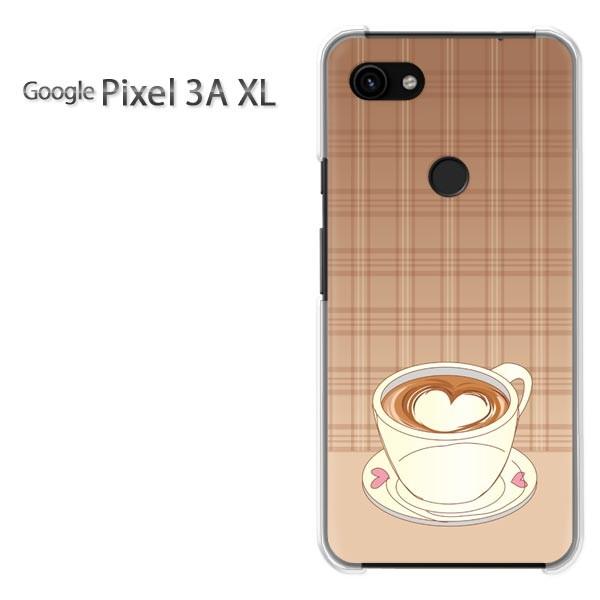 Google Pixel 3A XL �n�[�h�P�[�X �f�U�C��  �J�t�F�E�R�[�q�[284/pixel3axl-PM284